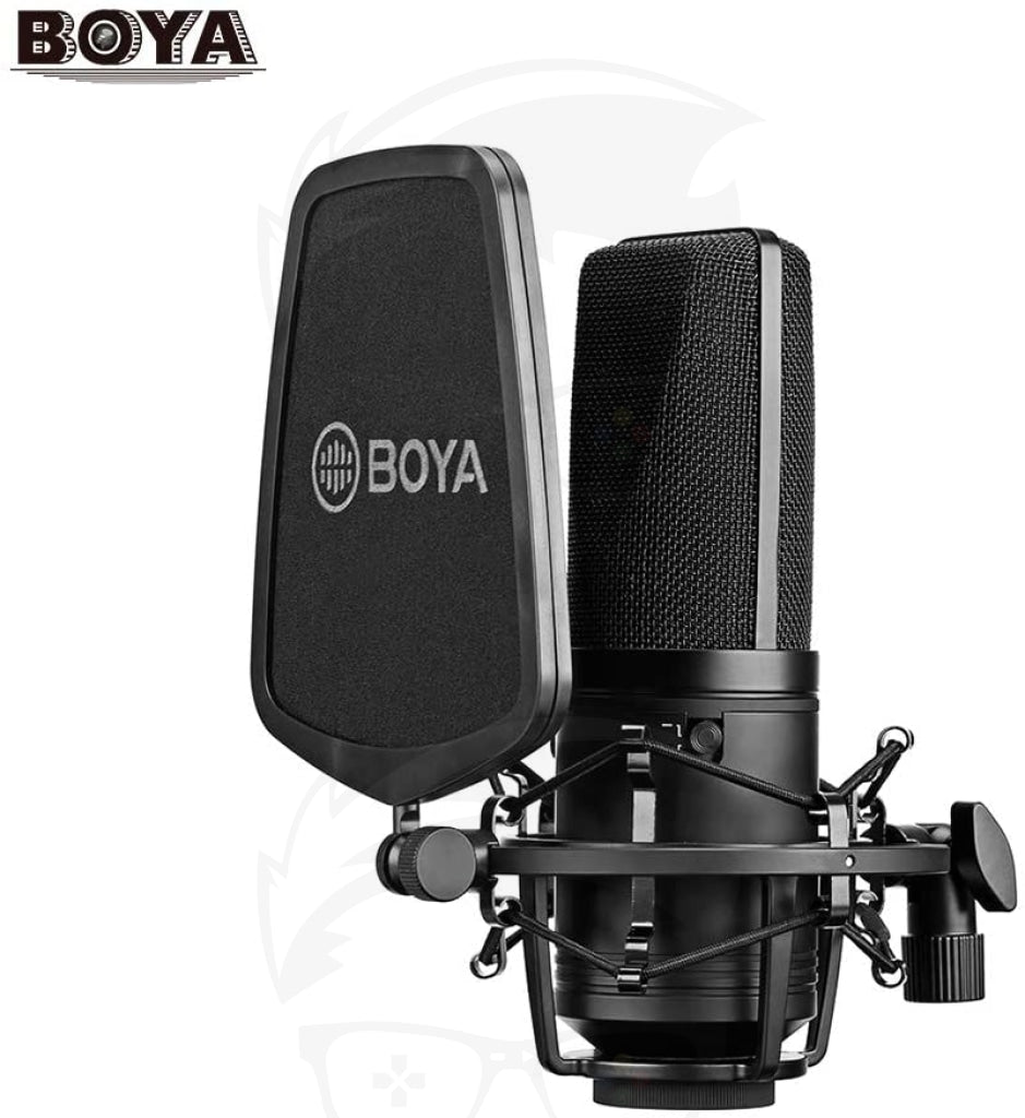 BOYA BY-M1000 Large Diaphragm Condenser Microphone BOYA BY-M1000 Large Diaphragm Condenser Microphone